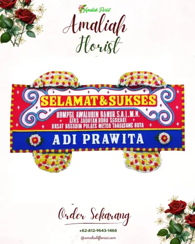 Karangan Bunga Ucapan Selamat di Putat